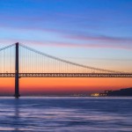 Bridge in Lisbon, Portugal