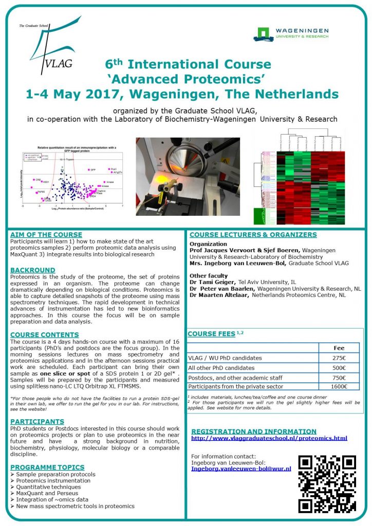 Poster Advanced Proteomics 2017